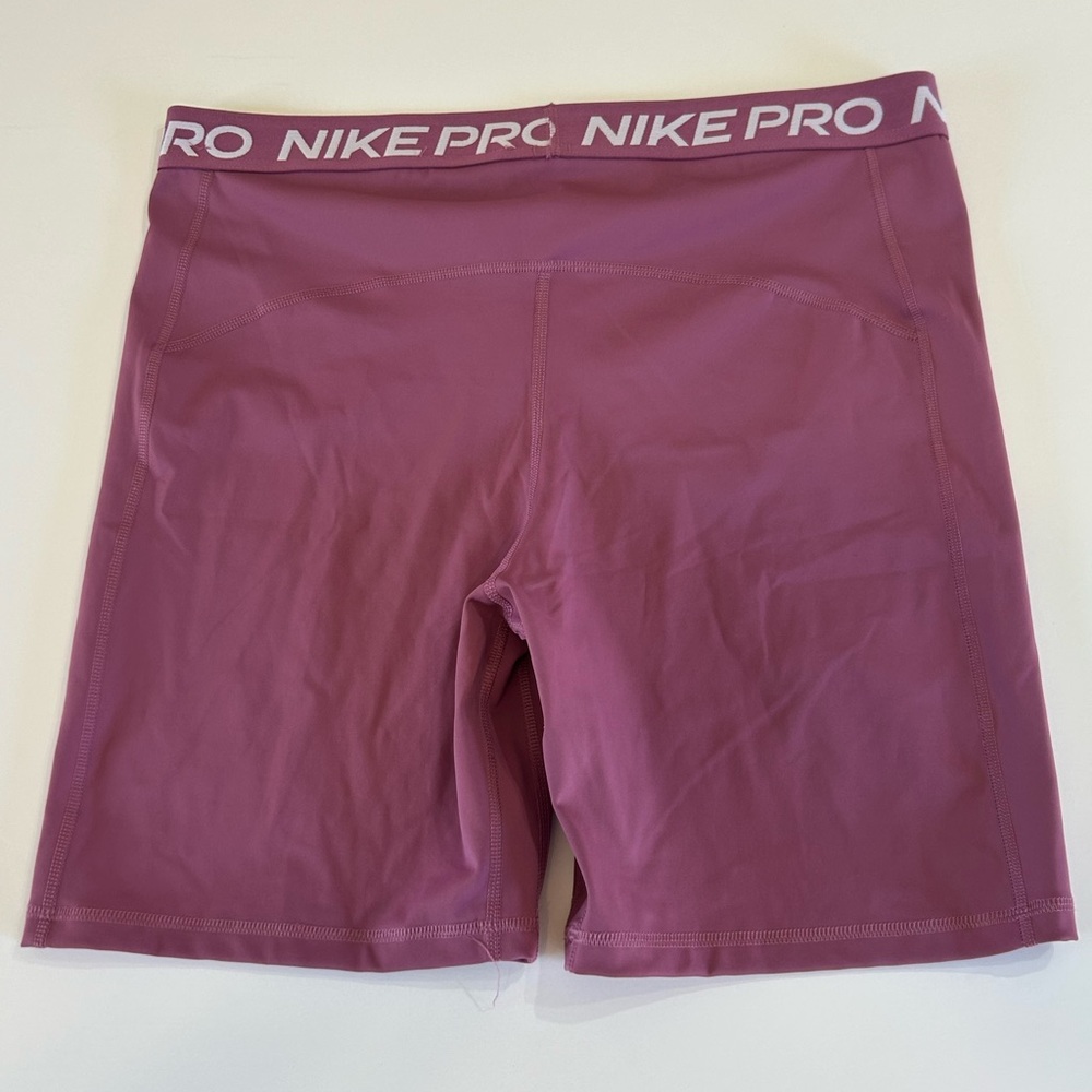 Nike Pro Purple Bike Shorts